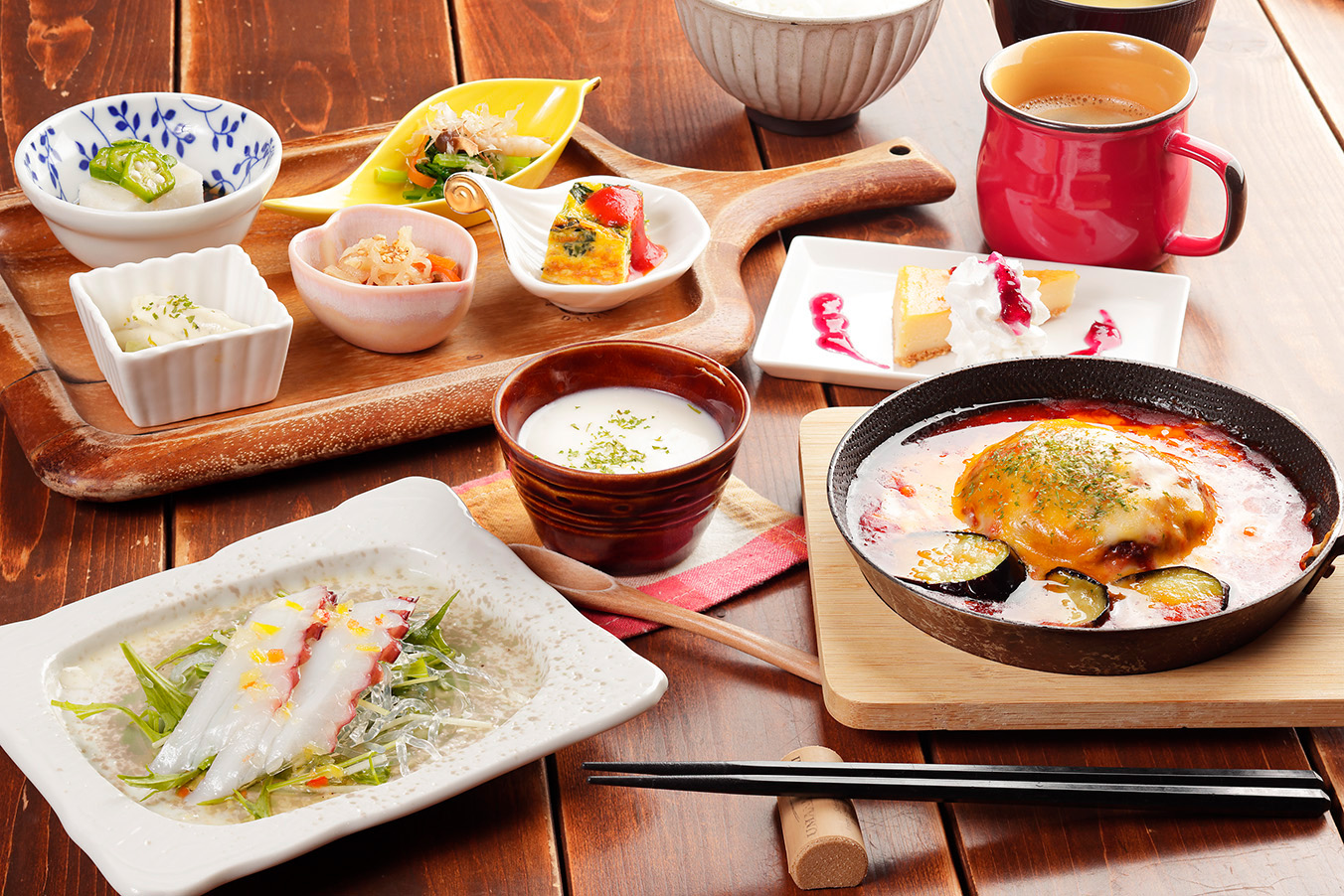 しずくランチ 1,680円 しずくランチ 1,680円